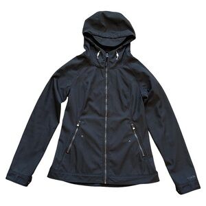 Bench Women's Black Fleece Lined Hooded Jacket